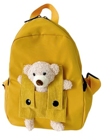Ryggbärare för barn – rygghållare för barn | namn söt björn baby ryggsäck för barnkammare | mini småbarn skola ryggsäck för söt blomma resor vandring ryggsäck för pojkar flickor ryggsäck