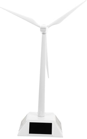 SUPVOX Solar Windmill Model DIY Educational Science for Unique Solar-powered Windmill Craft Stem School Experiment Teaching Tool for Boys