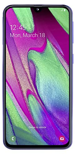 Samsung Galaxy A40 Azul Móvil 4G Dual Sim 5.9'' Super AMOLED FHD+/8Core/64GB/4GB RAM/16Mp+5Mp/25MP