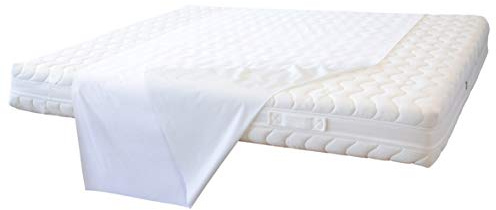 ROVESI TRAVERSE - abbondante spugna di COTONE (oltre 210 gsm), assorbenti, impermeabili, traspiranti, lavabili - incontinenza anziani - piazza e mezza - coprimaterasso protezione letto - (1-100x180)