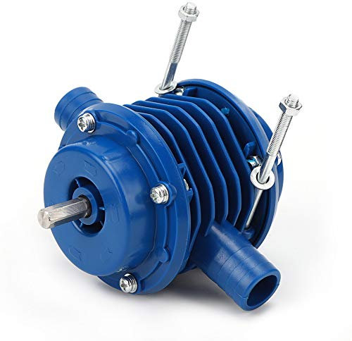 Electric Drill Pump Hand Drill Powered Water Transfer Pump for Water Oil Liquid Fertilisers Transfer for Home Garden Rain Barrel Pool Hot Tub Fish Tank