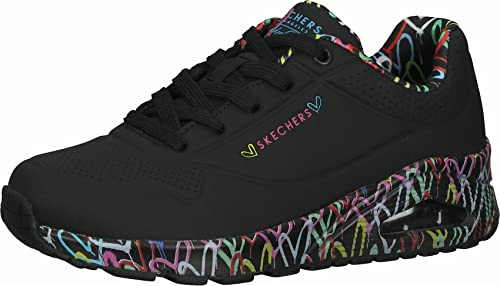 Skechers Femme Uno Loving Love Chaussures>femme>baskets-mode, Noir, 38 EU