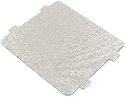 DL-pro Couvercle conducteur ondulé pour micro-ondes 118 x 99 mm compatible avec Bosch, Siemens, Whirlpool, Bauknecht, etc.