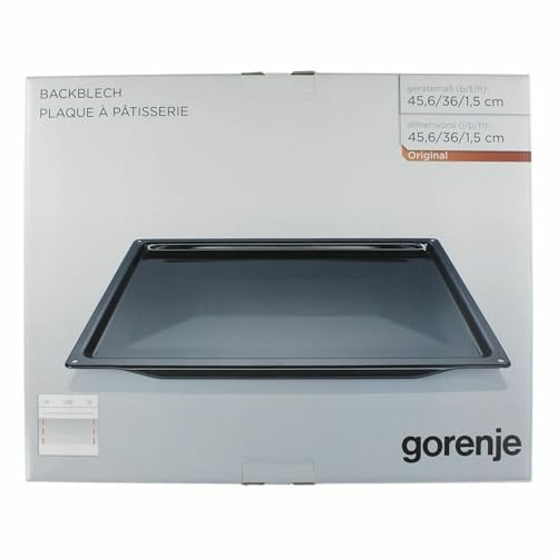 LUTH Premium Profi Parts Kompatibel mit Gorenje Backblech 242132 456X360X15mm Ac018 für Backofen Herd