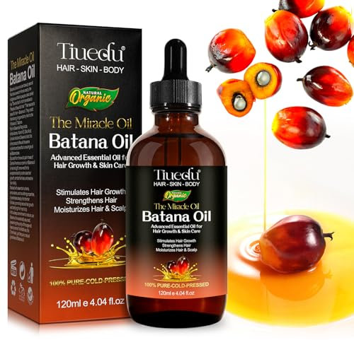 Olio di Batana per la crescita dei capelli, Olio di Batana biologico 100% naturale e puro, olio per la crescita dei capelli, cura del cuoio capelluto, prevenzione della caduta dei capelli,120ml