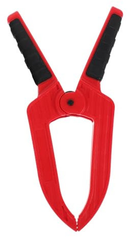 Hemobllo 2 Stück 6 Langer Mund Ein Wortclip Fotografie Federklemmen Kulissenklammern A-förmige Zimmermannszwinge Federklemme Aus Nylon Schwere Federklemmen Stützklammern Modell 45# Stahl