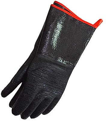WOONEKY Hitzebeständige Bbq Grill Handschuhe Küchenhandschuhe Für Kochen Und Grillen Einfach Zu Reinigen Und Langlebig