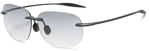 VEVESMUNDO Bifokale Sonnenlesebrillen Getönte Randlos Lesebrille Lesehilfe Pilotenbrille mit Sonnenschutz(1 Stück Grau Linsen Sonnenlesebrille, +2.0)