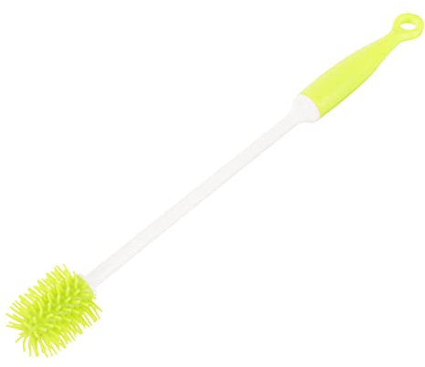 UTHCLO Silikon-flaschenbürste Mit Langem Griff Babyflaschenreinigerbürste Flaschenwaschbürste Für Lange Flaschen Mit Schmalem Hals Glasflaschenbürste Reinigungsbürste Für Flaschen Und Tas