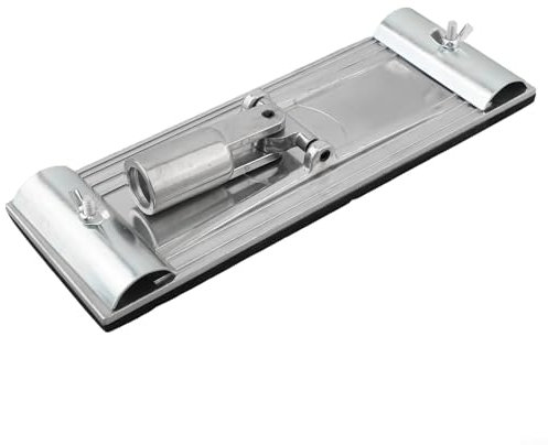 Support de ponceuse manuelle avec tige télescopique, design en alliage d'aluminium, parfait pour plusieurs tâches de ponçage (filetage interne)