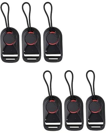 6 Stück Kameragurt,Schnellverschluss,Clip,Adapter Kameraschnellverschluss,Schnalle,Befestigungssystem,Nacken Schultergurt Schnellverschlussschnallen,Schnelltrennclips für Kameragurte