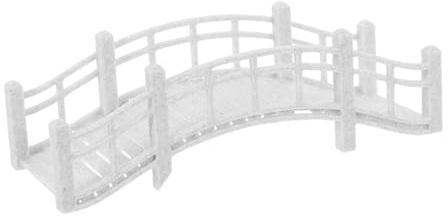 VICASKY Vintage Miniatur Bogenbrücke Gartenbrücke Wetterfeste Kleiner Brücke Klein Miniaturmodell Für Feengärten Terrassen Und Gartendeko