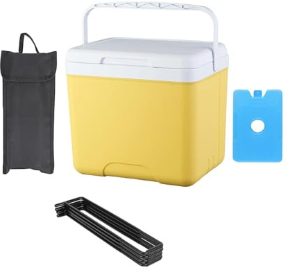 JISADER Tragbare Kühlbox Zum Angeln, Grillen, Picknicken, 15l