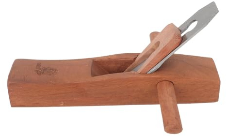Operitacx Pialla a Mano in Legno Pregiato 280mm Doppia Lama in Acciaio Temprato Per Lavorazione e Rifinitura Legno, Strumento Portatile Per Falegnami Artigianali Diy