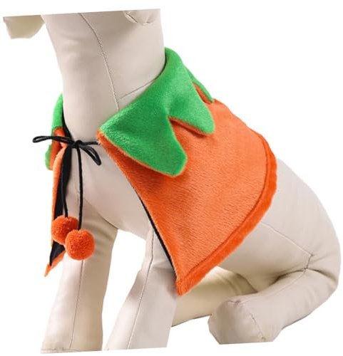 CIYODO Halloween Hundmantel Broderad Dubbelsidig Pet Cape Andningsbar Festklädsel för Cosplay och Dagligt Bruk
