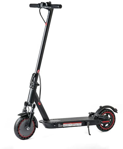 E-Scooter mit Straßenzulassung (ABE), 8,5 Zoll Elektroroller, 350 W Motorleistung, max. 20 km/h, Doppelte Stoßdämpfer, 120 kg Traglast, EIN Faltbares Elektro Scooter für Erwachsene und Jugendliche