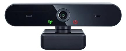 YVAAASIYC Webcam USB fissa 4K for PC con microfono, mini telecamera Full HD 1080P for streaming live e conferenze(4K)