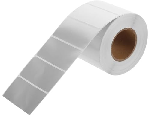 UPKOCH Silbernes selbstklebendes Adressetikett für Etikettendrucker DHL 1000 Stück Aufkleber Papier bedruckbar und beschreibbar für täglichen Bedarf