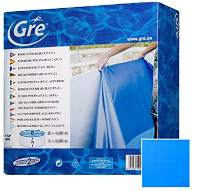 Liner Azul 40/100 para piscina Gre 'diámetro 350 x H120 cm