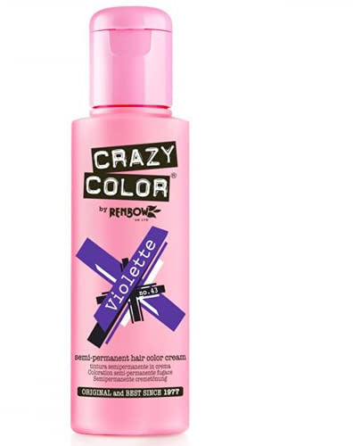Crazy Color coloration cheveux non-permanente VIOLETTE