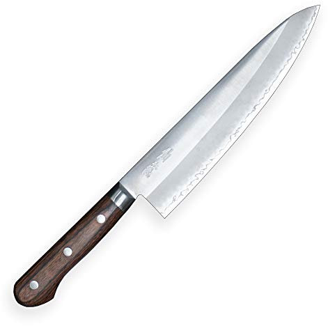 Dellinger Profesional Damascus Senzo Clad Gyuto 210 mm Suncraft couteau de cuisine, VG10 - 67 couches avec poignée ergonomique dans la boîte cadeau
