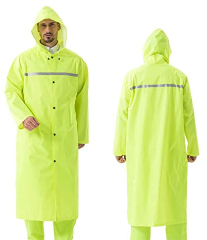 Pahajim Fashion Durable vuxen regnjacka med huva vattentät vindjacka vädertålig bergsklättringsdräkt övergångsjacka regnrock