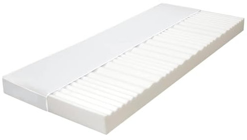 vidaXL Madrass 180x200 cm 7 zoner PU-skum 10 cm H2 H3