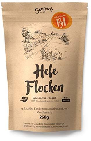 Hefeflocken, edel Hefeflocken Nährhefe vegan und glutenfrei, Qualität aus Österreich (1 kg)