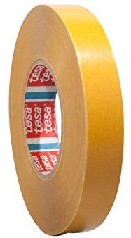 tesafix 4970 | Extra stark haftendes, doppelseitiges Klebeband | Farbe: weiß, Länge: 50 m, versch. Breiten (9 mm x 50 m)