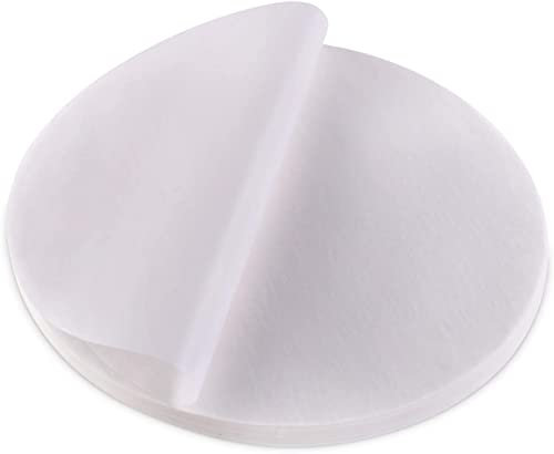 500 Antihaftpapier Zuschnitte für Burgerpressen, Ø 12 cm - Antihaft-Papier, Wachsscheiben, Wachspapier, Backpapier für Hamburger-Presse, Trennpapier für Hamburgerscheiben, Frikadellen