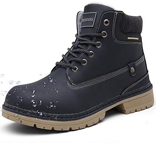 Eagsouni Winterschuhe Herren Damen Gefüttert Winterstiefel Warm Winter
