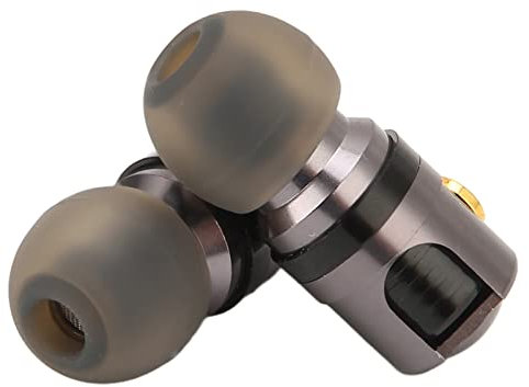 Auricolari in Ear, Auricolari HiFi Dynamic Drive da 9 mm Auricolari MMCX rimovibili con cancellazione del rumore Collegati a filo Suono dei bassi profondi in Ear Auricolari con guscio in metallo