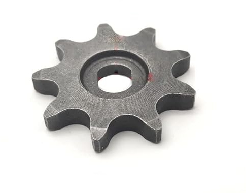 HSCTI 428 10T Chain Sprocket 420 10mm 9T 10T 11T Ebike Engine Chain Pinion 10T Gear for Electric Scooter 10 Tooth Sprocket (Color : 420 9T)