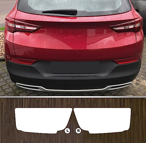 kompatibel mit Opel Grandland X ab 2017 passgenaue Lackschutzfolie Ladekantenschutz transparent