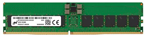 MICRON Server Memory Module DDR5|32GB|RDIMM|4800 MHz|CL 40|1.1 V|MTC20F1045S1RC48BA2R