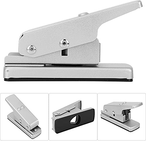 Gitarren Pick Maker Plektrum Stanzer DIY Musikzubehör mit 2 Plektren aus Metall für Gitarristen