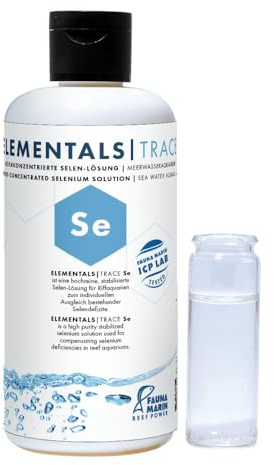 Fauna Marin Elementals Trace Se 250ml Hochkonzentrierte Selen-Lösung für Meerwasseraquarien