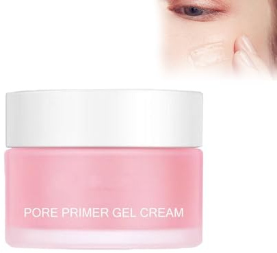 Pore Primer Gel Cream,Face Primer Pore Base Gel Cream,Primer Gel for Face Gel-Based Face Primer Perfect Cover Pores, Achieve Natural & Long Lasting Makeup (1pcs)