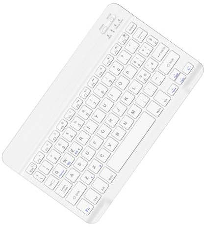 IVEOPPE Tastiera Bluetooth Wireless, Tastiera Bluetooth Wireless Ultrasottile per iPad, iPad Pro, Tablet Compatibile con Android/Samsung/Huawei/Xiaomi/Lenovo