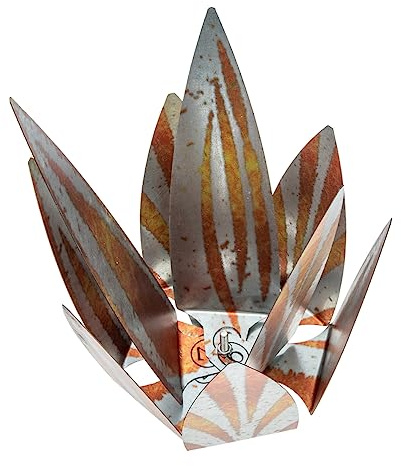 KONTONTY Ornamento Agave in Ferro per Giardino Esterno, Decorativo