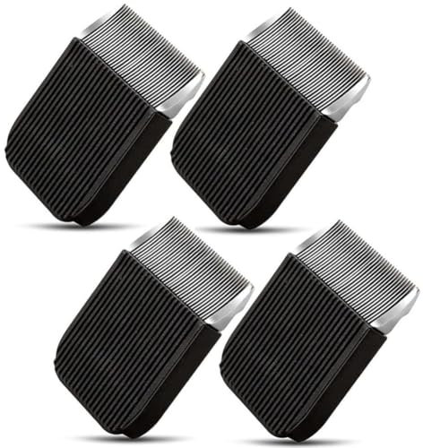 Yominerr Paquete de 4 Cuchillas de Repuesto para Recortadora de Alfombras, Aptas para Todas las Recortadoras de Alfombras de 200 W.