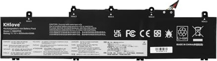 KHlove L19D3PD5 L19M3PD5 Laptop Battery for Le novo ThinkPad E14 E15 2nd 3rd 4th Gen 2 3 4 (2020 2021 2022) L20M3PD4 L20C3PD4 SB10X02597 5B10X026 000 5B10X02606 SB10X02605 5B10X02594 5B10X02603