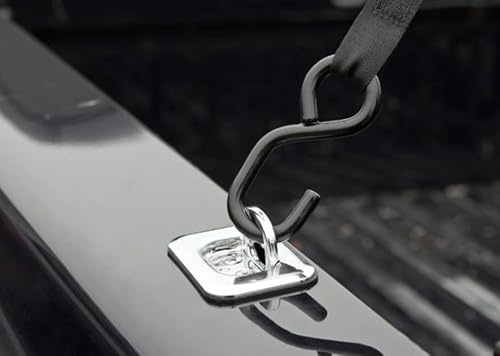 Hansen Styling Parts 2X Zurrösen Pickup's (aus verchromtem Metall) zur Ladungssicherung