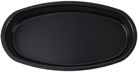 Stampo ovale per cheesecake, stampo da forno antiaderente, teglia per pane in metallo a rilascio facile, multiuso, design robusto, 23,1 x 12 x 5,5 cm, per cuocere torte e dessert