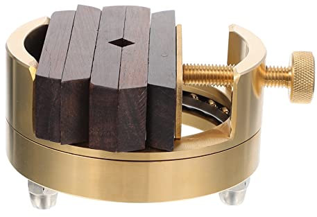 Operitacx Brass Engraving Bed for Seal Rotation Tool for Stamp Sculpture Easy Operation Compact
