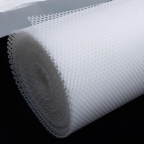 Garden Gutter Protection Net 1m x 16m Leaf Trap Grid Tree & Bird Netting 1.2cm Holes Durable Plastic for Gutter Leaf Protection & Chickens