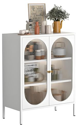Armario de acero inoxidable resistente, armario de almacenamiento de metal de 2 puertas para cocina, oficina, garaje, uso comercial, estantes ajustables, 70 x 35 x 102 cm, solución de almacenamiento