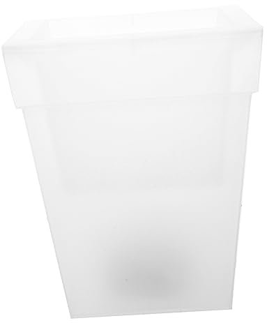 Garneck Fioriera Luminosa Da Giardino Solare Grande, Vaso Da Fiori Decorativo in Plastica Resistente All’acqua Per Esterni, Lampada Solare Da Fioriera Per Giardino e Prato