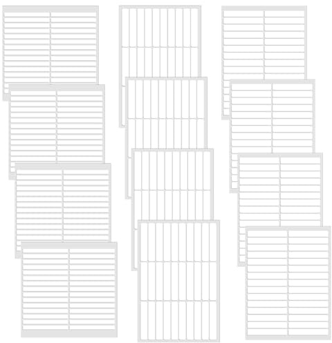 CRASPIRE 12 Cinta Adhesiva de Doble Cara para Uñas 3 tamaños Transparente Extraíble para Montaje A Presión Herramientas de Fijación para Embalaje Almacenamiento Diseño Salón Decoración del Hogar