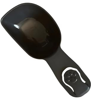 Reisspatel, Tierfutterlöffel, tragbar, 75 ml, multifunktionaler Schaufel, Spatel mit Clip für Mehl, Zuhause, Katzen, Hunde, Haushalt, Servieren, Kochen, 75 ml